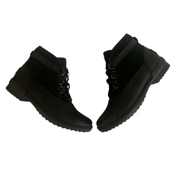 UGG Black Snow Winter Boots Women 8