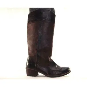 UGG BOOTS CASSIS western boots leather brown 6