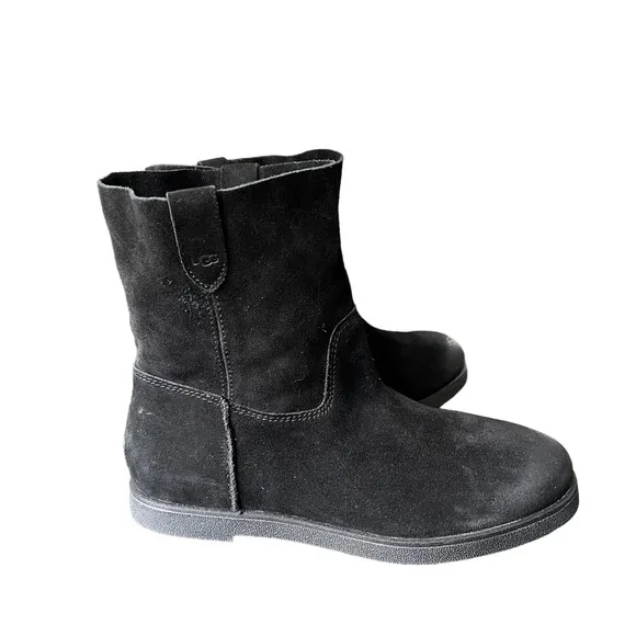 UGG Boots Women’s Size 9 Josefene Short Black Suede Ankle Booties