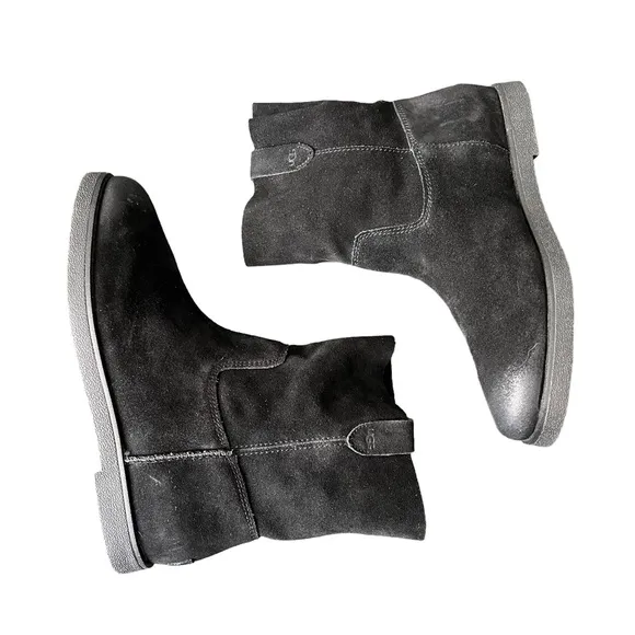 UGG Boots Women’s Size 9 Josefene Short Black Suede Ankle Booties