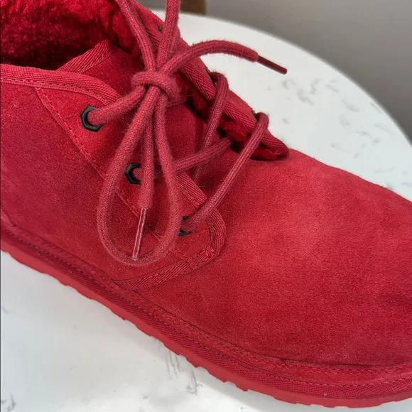 UGG Chukka Lace Up Boot - Samba Red - men’s 10