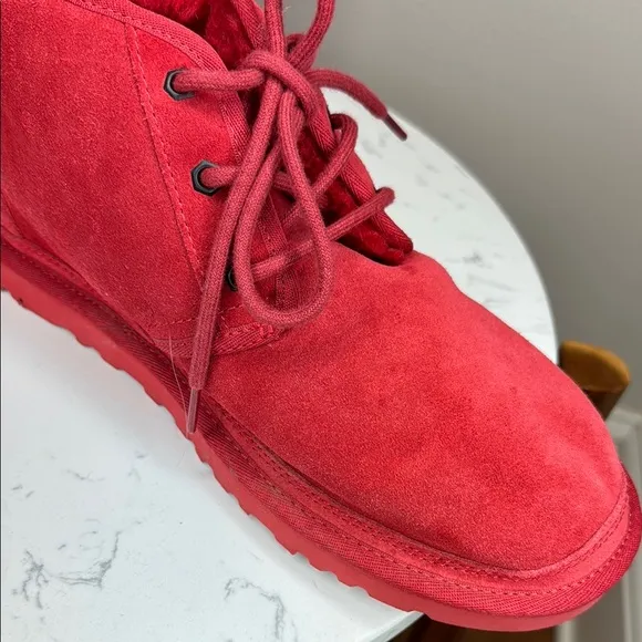 UGG Chukka Lace Up Boot - Samba Red - men’s 10