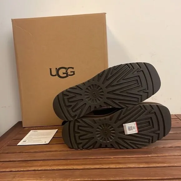 UGG Cityfunc Zip Boots Hickory USA Women Size 9.5/UK 7.5/EU 40.5