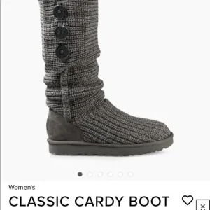 Ugg Classic Cardy Sweater Boot Gray Size 5