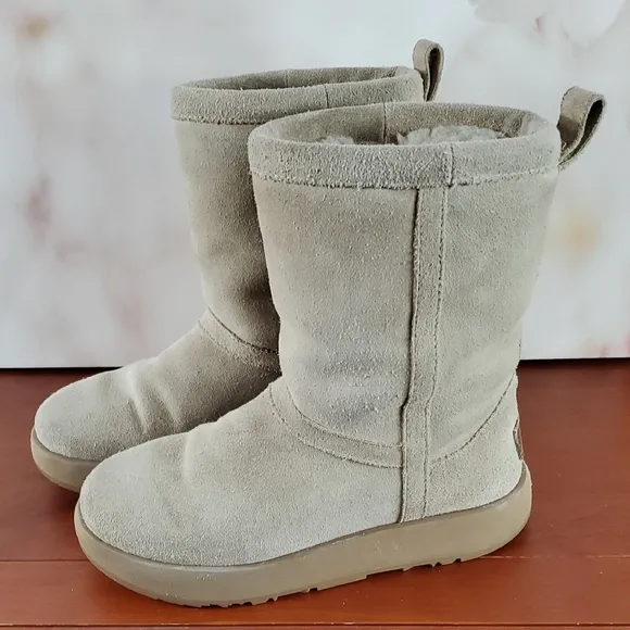 UGG Cream Suede Boots - 5
