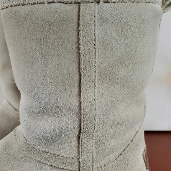 UGG Cream Suede Boots - 5