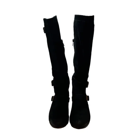 UGG Cydnee Suede Riding Boot Women Size 7