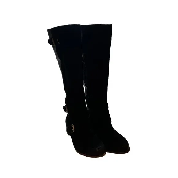 UGG Cydnee Suede Riding Boot Women Size 7