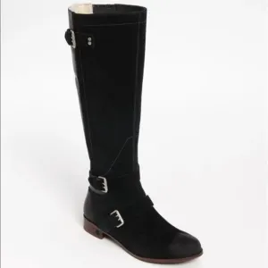 UGG Cydnee Suede Riding Boot Women Size 7