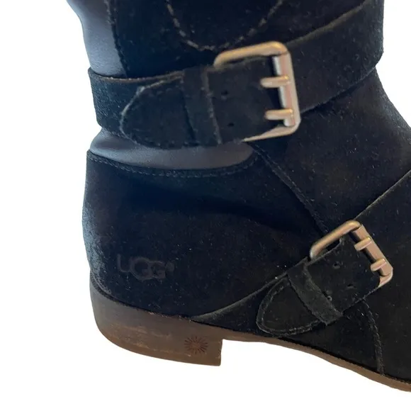UGG Cydnee Suede Riding Boot Women Size 7