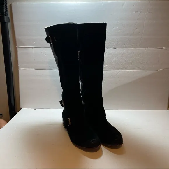 UGG Cydnee Suede Riding Boot Women Size 7