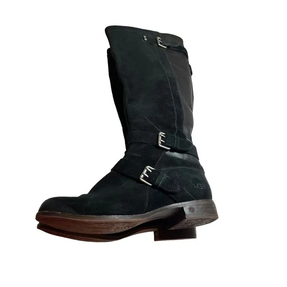 UGG Cydnee Suede Riding Boot Women Size 7
