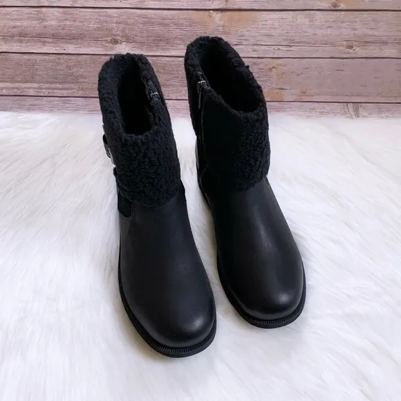 UGG Elings Black Waterproof Boots