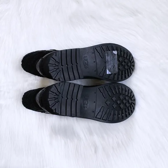 UGG Elings Black Waterproof Boots