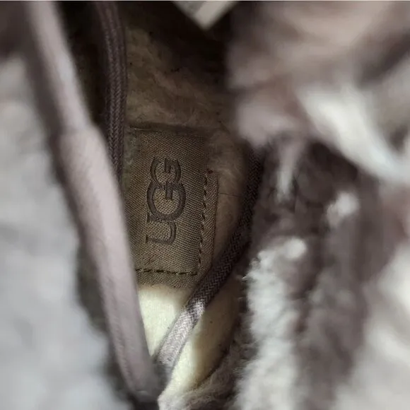 Ugg Grey Neumel clear sole boots