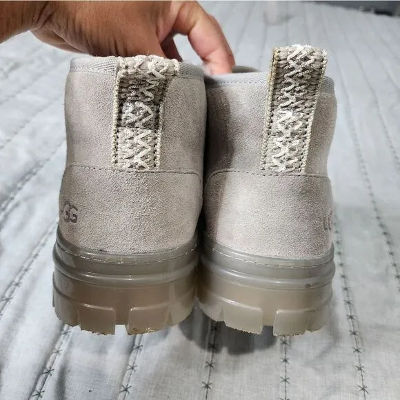 Ugg Grey Neumel clear sole boots