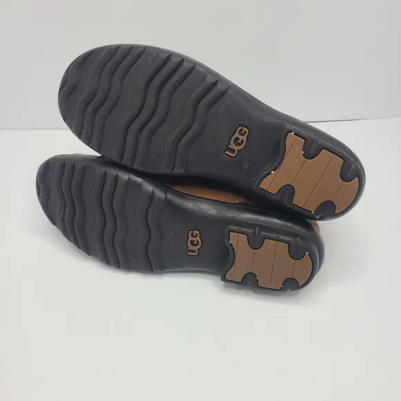 UGG Hapsburg Duck Waterproof Nubuck‎ Leather and Suede Duck Boots Booties Sz 9.5