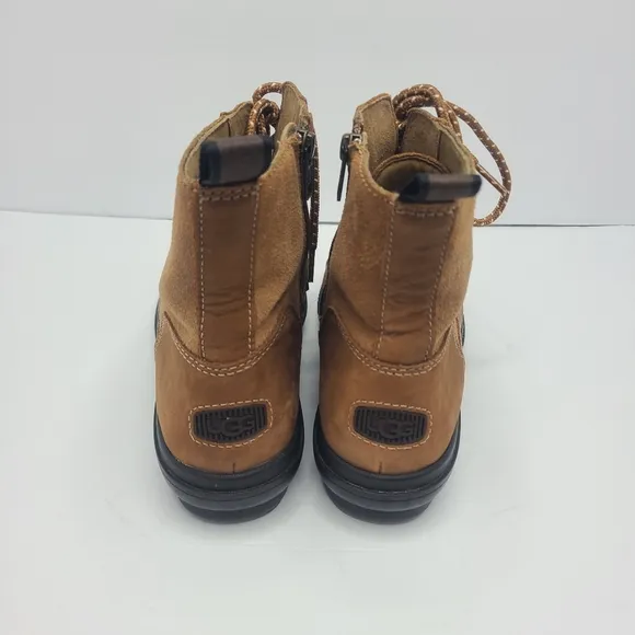 UGG Hapsburg Duck Waterproof Nubuck‎ Leather and Suede Duck Boots Booties Sz 9.5
