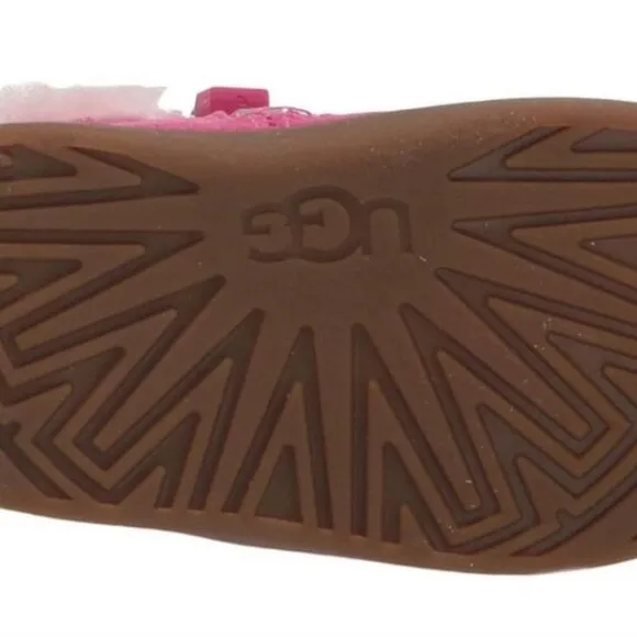 UGG Infant Pink Boots XS Size 0/1 NEW Mallya Booties