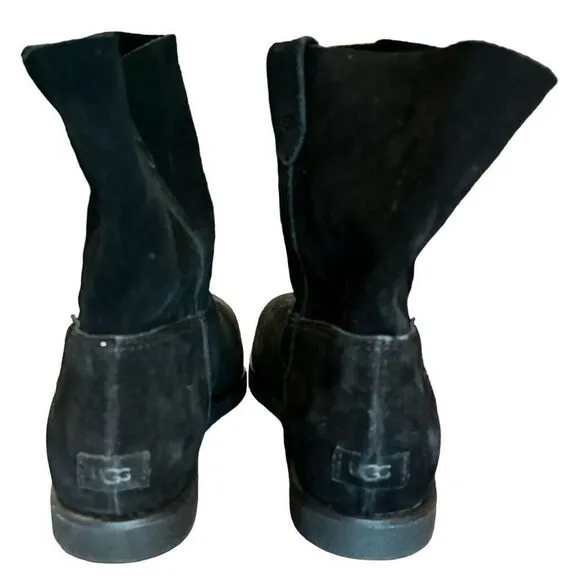 UGG Josefene Suede Boots in Black NWOB Size 6