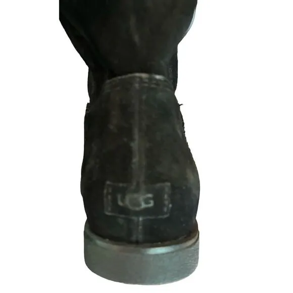 UGG Josefene Suede Boots in Black NWOB Size 6