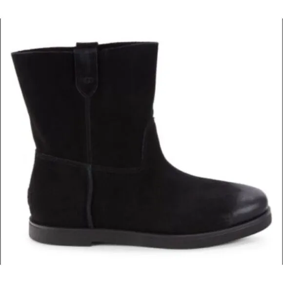 UGG Josefene Suede Boots in Black NWOB Size 6