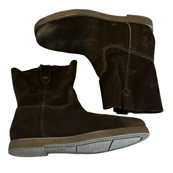 UGG Josefene Suede Boots in Black NWOB Size 6