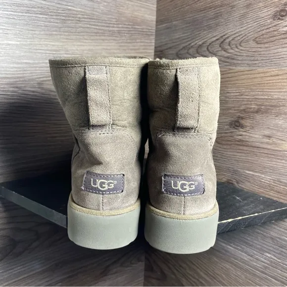 Ugg Kristin wedge grey Women's Suede Ankle Boots
