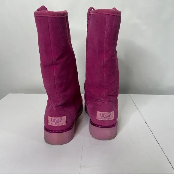 UGG Midcalf Pink Boots Size 4