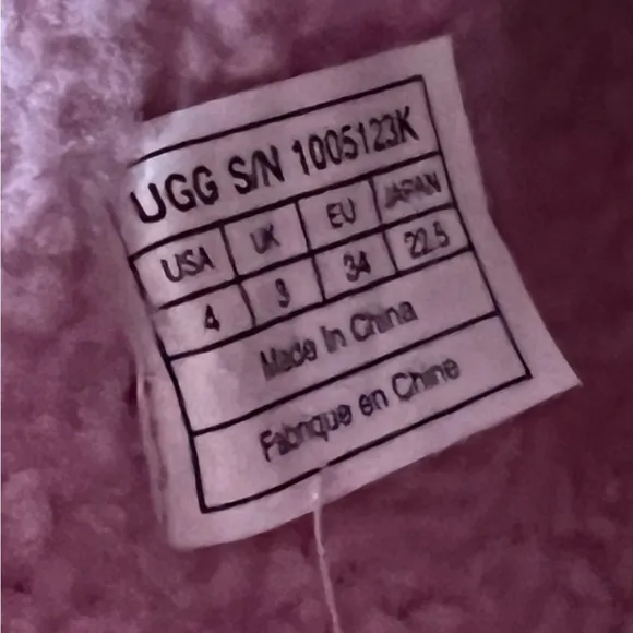 UGG Midcalf Pink Boots Size 4