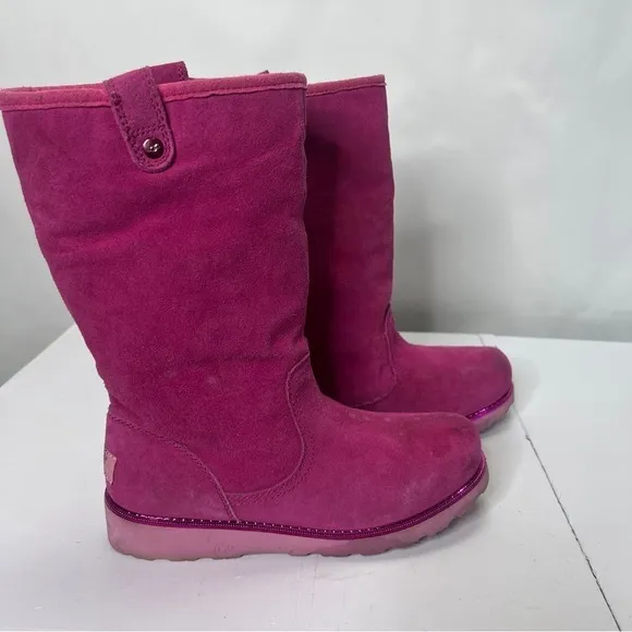 UGG Midcalf Pink Boots Size 4