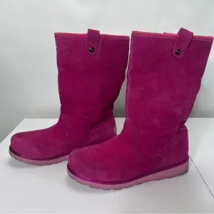 UGG Midcalf Pink Boots Size 4