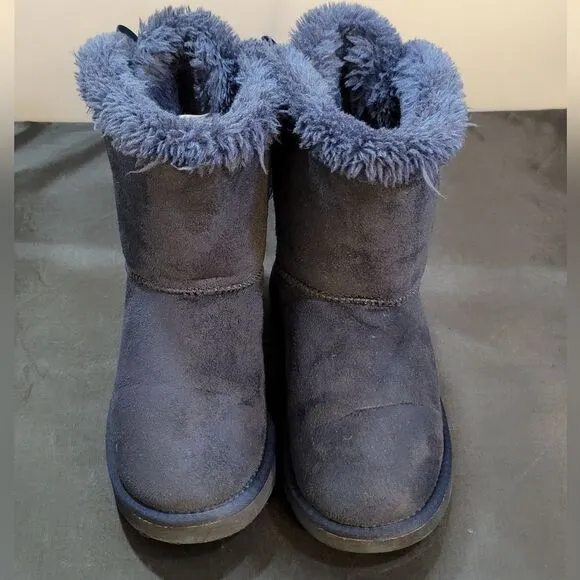 UGG MINI BAILEY BOW RETRO SPOTS OCEAN BOOTS - WOMEN'S