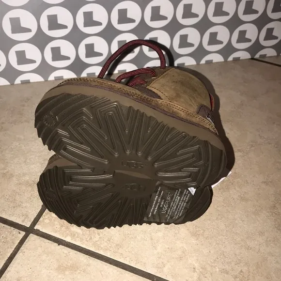 UGG NEUMEL II WATERPROOF GRIZZLY CHUKKA BOOTS toddler #7
