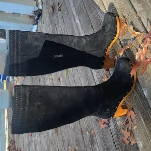 Ugg Rare Roseabella Suede Boot with stud details