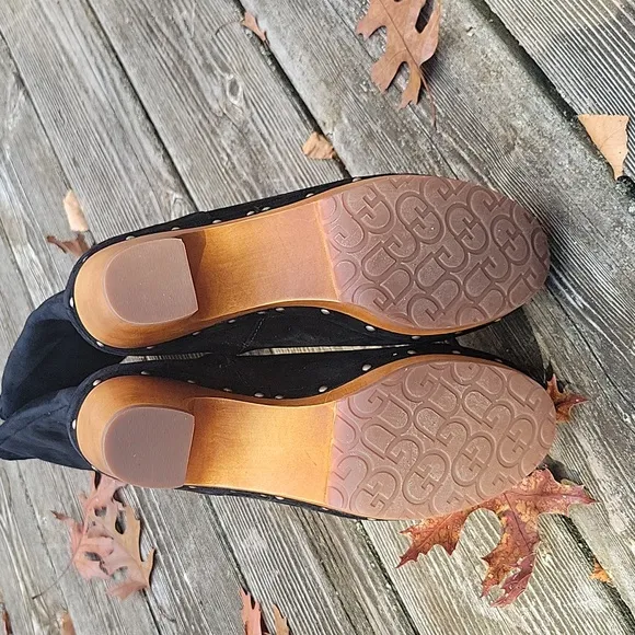 Ugg Rare Roseabella Suede Boot with stud details