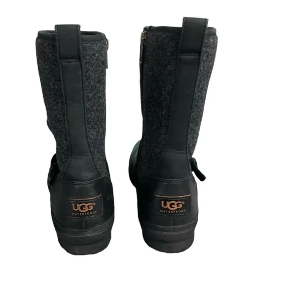 UGG Robbie Boots Mid Calf Waterproof Winter Snow Rain Women’s Size 7