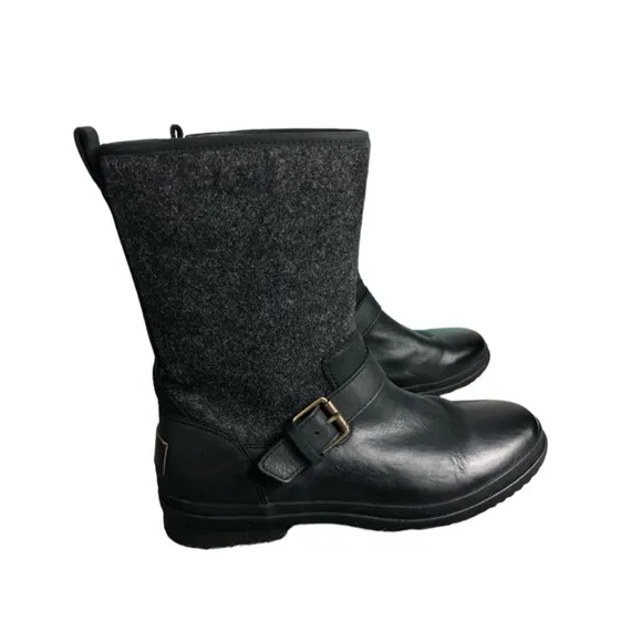 UGG Robbie Boots Mid Calf Waterproof Winter Snow Rain Women’s Size 7