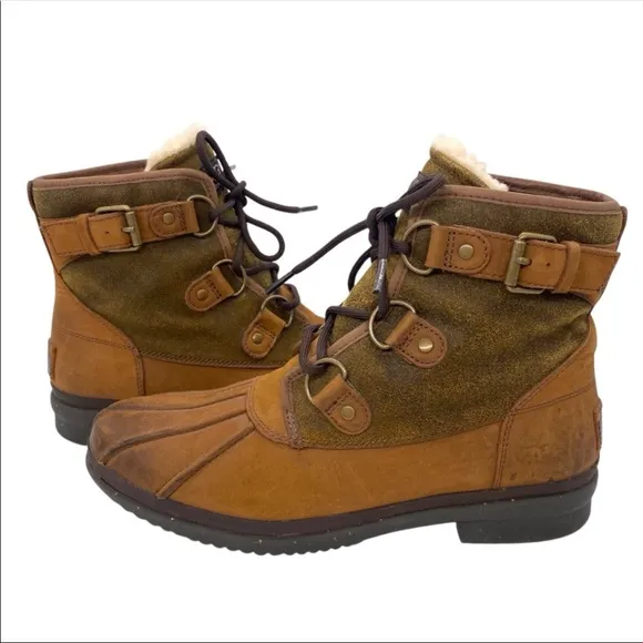 UGG Womens Cecile Boots Waterproof Duck Boots