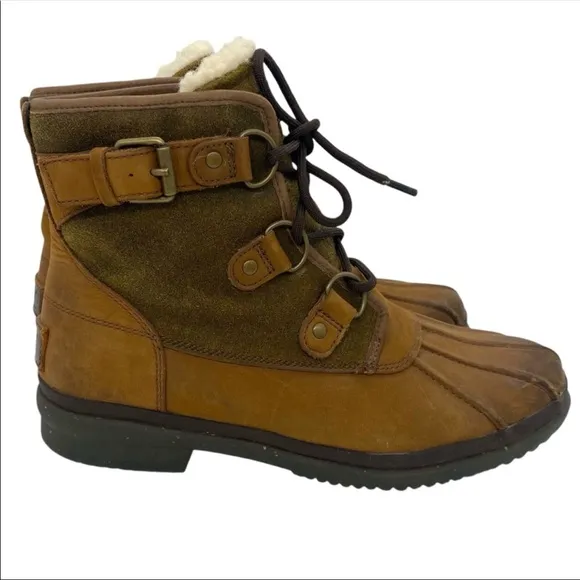 UGG Womens Cecile Boots Waterproof Duck Boots