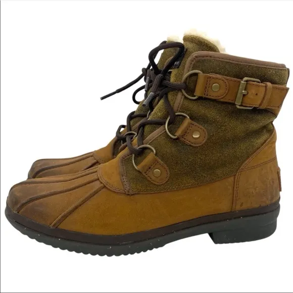 UGG Womens Cecile Boots Waterproof Duck Boots