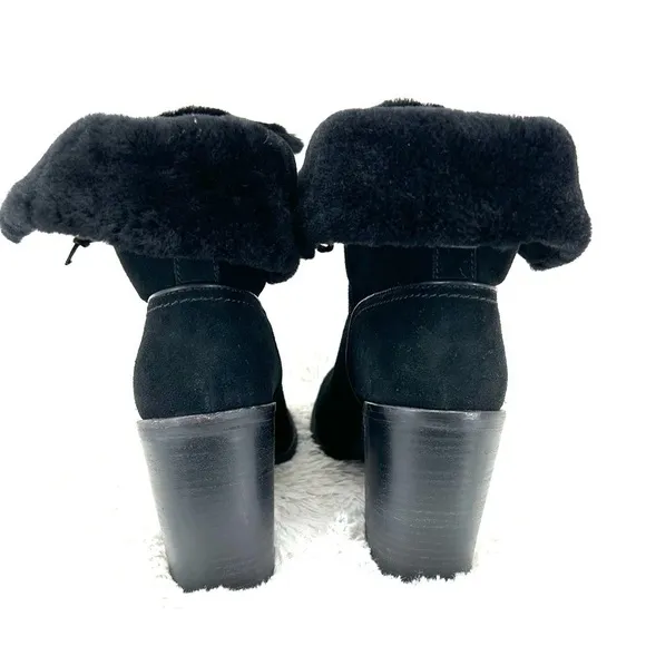 UGG Women’s Size 12 Jerene Black Suede Boots. EUC.