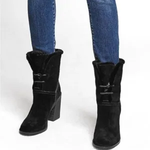 UGG Women’s Size 12 Jerene Black Suede Boots. EUC.