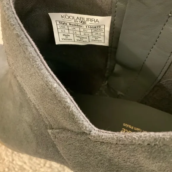 UGG WOMENS SUEDE ANKEI BOOTS