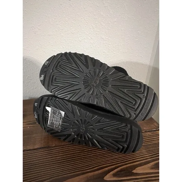 Uggs Australia UGG Classic Cardi Cabled Knit Boots Black Size 6