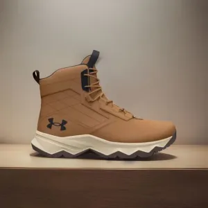 Under Armour UA Stellar G2 6&quot; Tactical Boots Hiking Brown Size 13 3025578-200