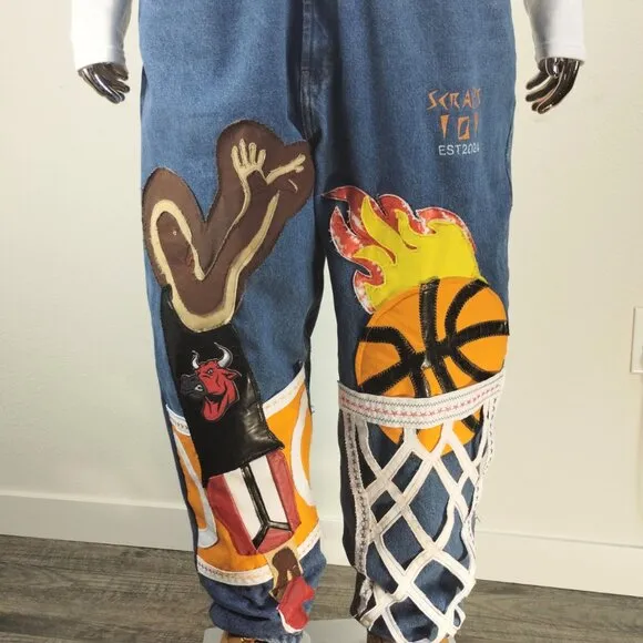Urban (nothing but net) sports fan jeans