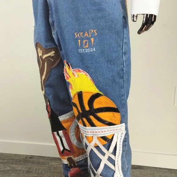 Urban (nothing but net) sports fan jeans