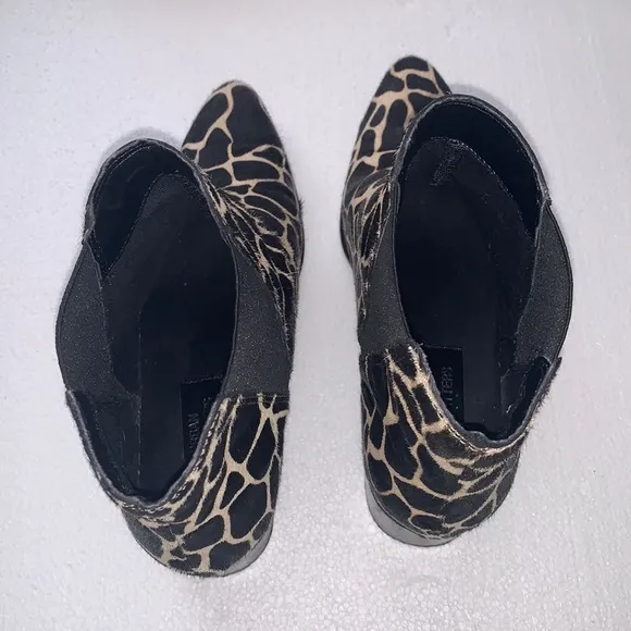 Urban Outfitters Giraffe Print Pony Hair Pola Chelsea Boot SIZE 38