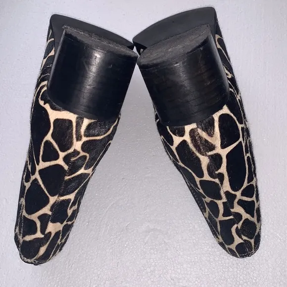 Urban Outfitters Giraffe Print Pony Hair Pola Chelsea Boot SIZE 38